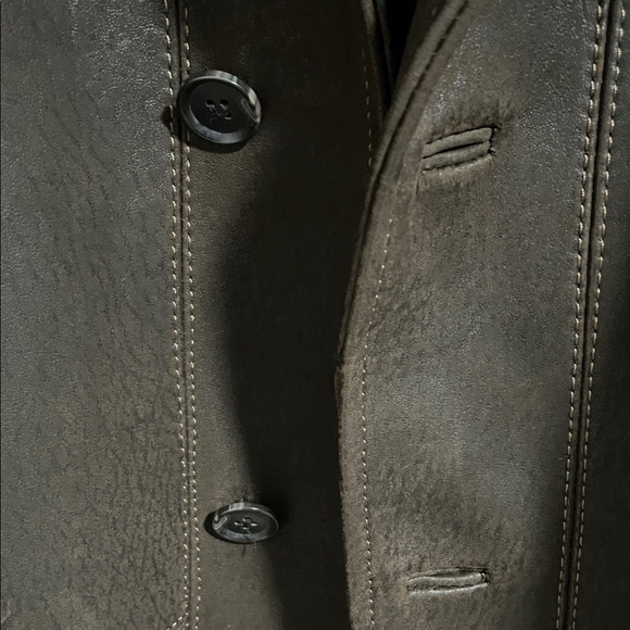 Danier Brown Leather Men's Coat - Picture 8 of 16